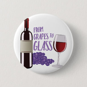 Macaron Rond 5 Cm Raisins au verre