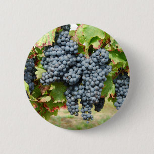 Macaron Rond 5 Cm Raisins de vin français