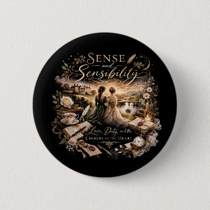 Macaron Rond 5 Cm Raison et Sentiments