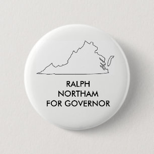 Macaron Rond 5 Cm Ralph Nprtham pour le gouverneur 2017 de la