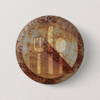 Macaron Rond 5 Cm Rammadan aucun bouton musulman de consommation