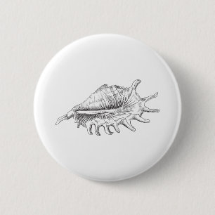 Macaron Rond 5 Cm Rapana Seashell