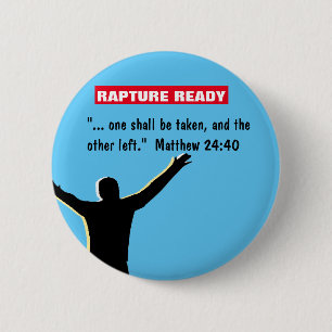 Macaron Rond 5 Cm Rapture Christian Button