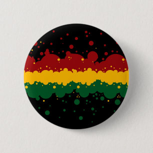 Macaron Rond 5 Cm Rasta par Picona™