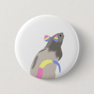 Macaron Rond 5 Cm Rat de fierté de casserole