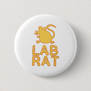 Macaron Rond 5 Cm Rat de laboratoire de fromage