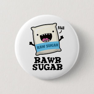 Macaron Rond 5 Cm Rawr Sugar Funny Food Pun
