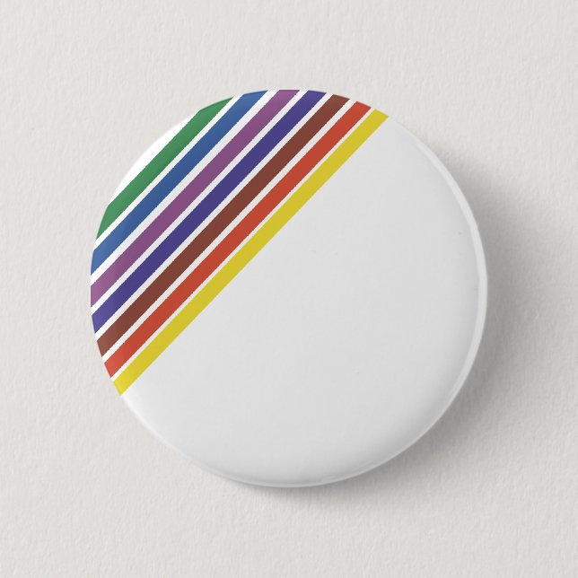 Macaron Rond 5 Cm Rayure de Salinger (Devant)
