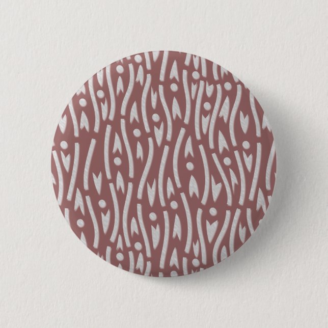 Macaron Rond 5 Cm rayures (Devant)
