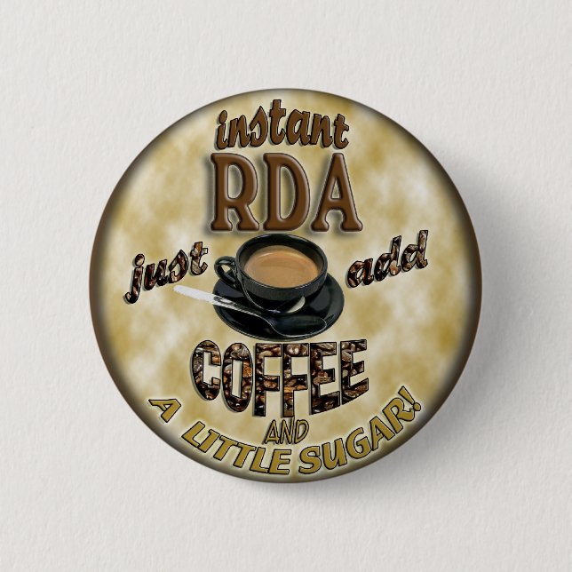 MACARON ROND 5 CM RDA INSTANTANÉS AJOUTENT L'ASSISTANT DENTAIRE DE (Devant)