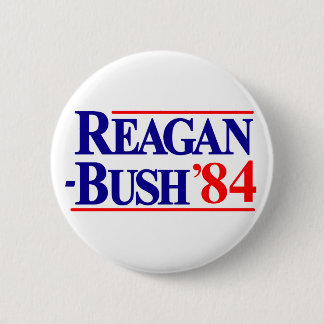 Macaron Rond 5 Cm Reagan Bush 84