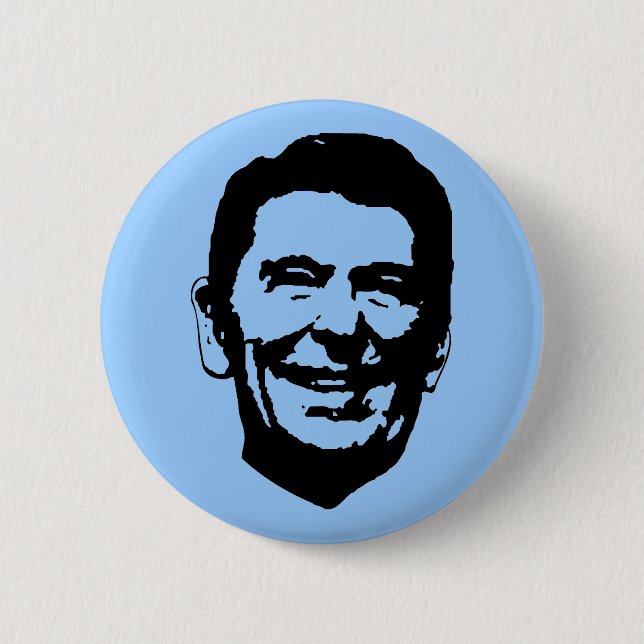 Macaron Rond 5 Cm reaganhead (Devant)