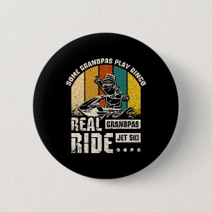 Macaron Rond 5 Cm Real Grandpas Ride Jet Ski