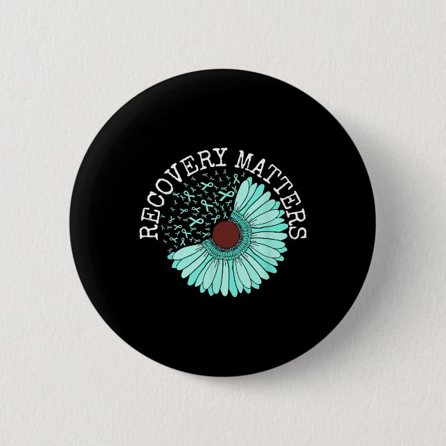 Macaron Rond 5 Cm Recouvrement S Sensibilisation à l'alcoolisme et a (Devant)