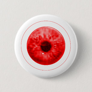 Macaron Rond 5 Cm Red Eye Eyeball j Gibney L'artiste du MUSÉE Serie