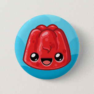 Macaron Rond 5 Cm Red Jelly - Happy Jump