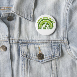 Macaron Rond 5 Cm Réduire la réutilisation du recyclage