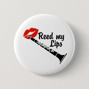 Macaron Rond 5 Cm Reed My Lips Clarinet