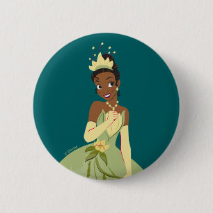 Macaron Rond 5 Cm Regal Radiance Princess Tiana