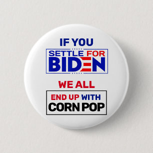 Macaron Rond 5 Cm Réglage pour Biden