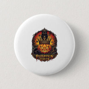 Macaron Rond 5 Cm Reine Citrouille Halloween Hibou Araignée Chat Noi