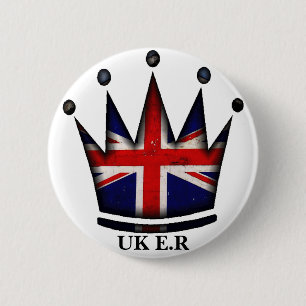 Macaron Rond 5 Cm Reine Elizabeth II