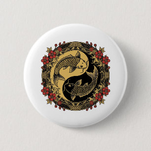 Macaron Rond 5 Cm Relief Rond Ornemental de Dragon Impérial Chinois