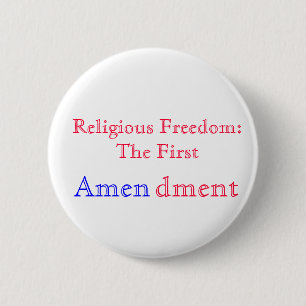 Macaron Rond 5 Cm Religieux amen
