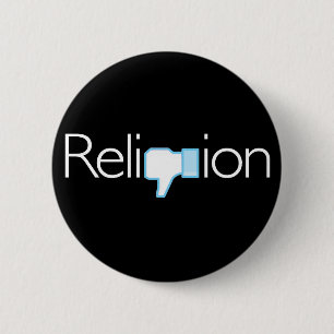 Macaron Rond 5 Cm Religion ? Pouces vers le bas !