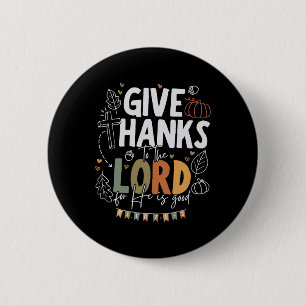 Macaron Rond 5 Cm Remerciez Le Seigneur Thanksgiving Fall Christia