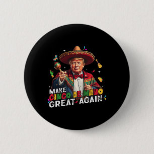 Macaron Rond 5 Cm Rendre le Cinco De Mayo super encore amusant Sombr