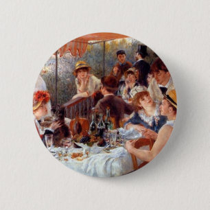 Macaron Rond 5 Cm Renoir - Déjeuner de la fête nautique
