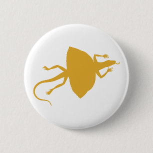 Macaron Rond 5 Cm Reptile jaune