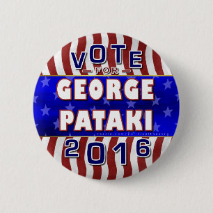 Macaron Rond 5 Cm Républicain 2016 de président élection de George