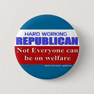 MACARON ROND 5 CM RÉPUBLICAIN FIER