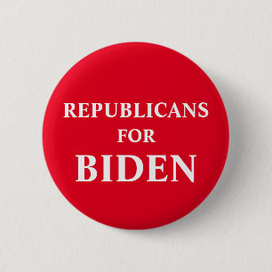 Macaron Rond 5 Cm Républicains pour Biden