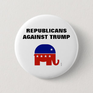 Macaron Rond 5 Cm Republicans Against Donald trump 2020