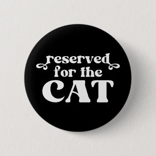 Macaron Rond 5 Cm Réservé Pour Le Chat