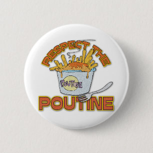 Macaron Rond 5 Cm Respect De La Poutine