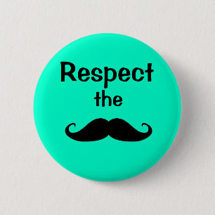 Macaron Rond 5 Cm respect de moustache