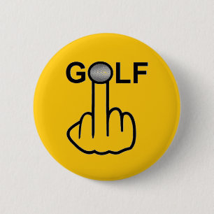 Macaron Rond 5 Cm Retournement de golf Button
