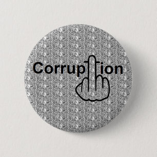 Macaron Rond 5 Cm Retourner corruption de bouton