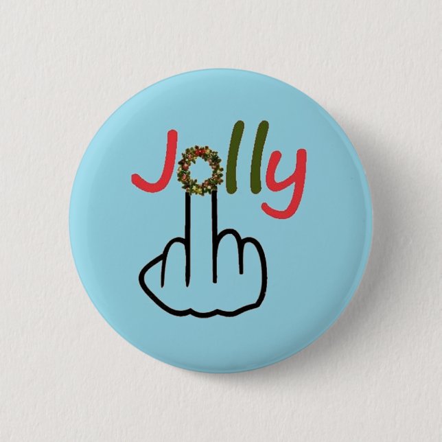 Macaron Rond 5 Cm Retourner Jolly Button (Devant)
