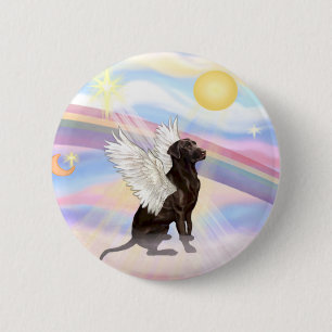 Macaron Rond 5 Cm Retriever du Labrador