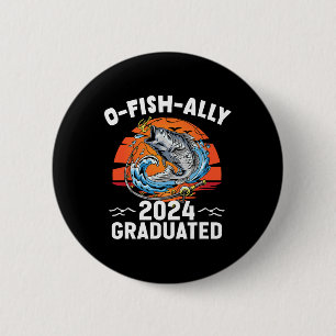 Macaron Rond 5 Cm Retro O-fish-ally 2024 Diplômé supérieur