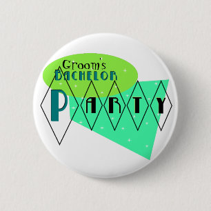 Macaron Rond 5 Cm Rétro Pin de coutume d'Aqua de chaux d'enterremen