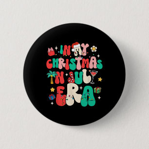 Macaron Rond 5 Cm Retro Super Dans Mon Noël En Juillet Été Dr.