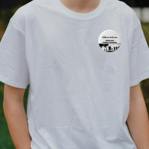 Macaron Rond 5 Cm Retrouvailles famille Silhuoette pique-nique avec 