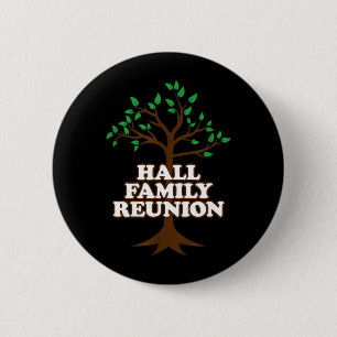 Macaron Rond 5 Cm Réunion de famille de Family Tree Hall