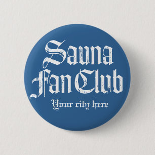 Macaron Rond 5 Cm Rev Button Template de club de fan de sauna